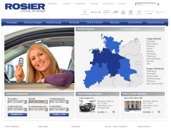 rosier.de website preview