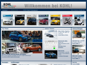 kohl.de website preview