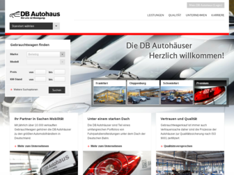 dbautohaus.de website preview