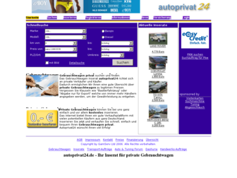 autoprivat24.de website preview