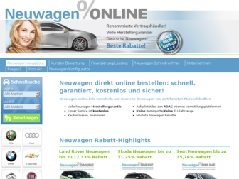 neuwagen-online.info website preview