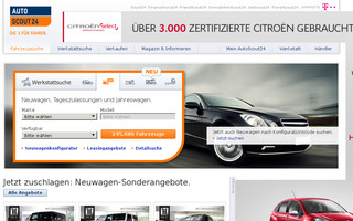 neuwagen.autoscout24.de website preview