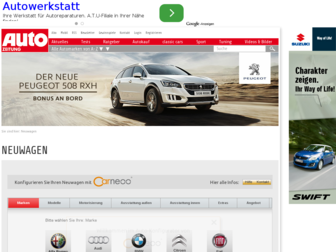 neuwagen.autozeitung.de website preview