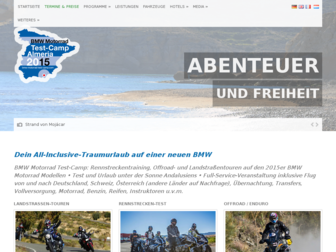 bmw-motorrad-test-camp.com website preview