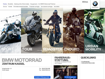 kassel.bmw-motorrad.de website preview
