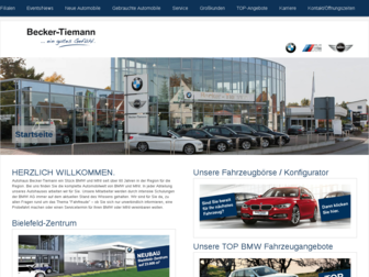 becker-tiemann.de website preview