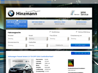 bmw-hinzmann.de website preview