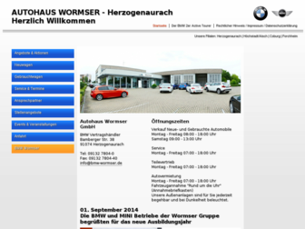 herzogenaurach.bmw-wormser.de website preview