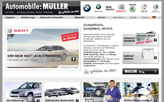 automobile-mueller.info website preview