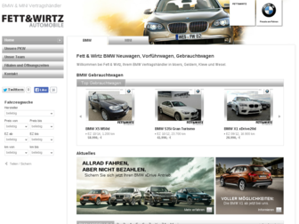 fett-wirtz-bmw.de website preview