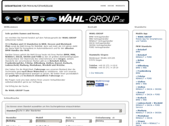 kfz.wahl-group.de website preview