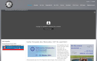107sl-club.de website preview