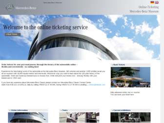 museum-ticket.mercedes-benz.com website preview