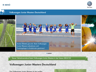 juniormasters.de website preview