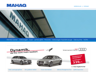 mahag.de website preview