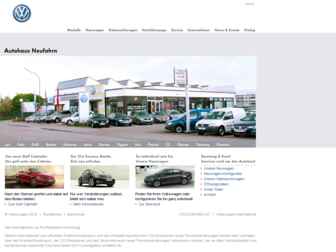 vw.autohaus-neufahrn.de website preview