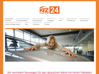 kfzvermittlung24.com website preview