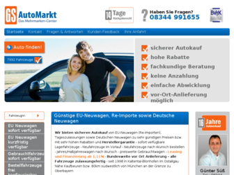 gs-automarkt.de website preview