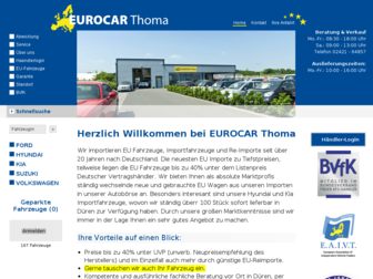eurocar-thoma.de website preview