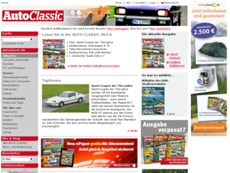 autoclassic.de website preview