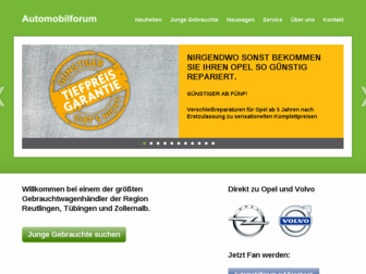 automobilforum-reutlingen.de website preview