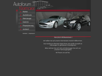 autoforum-kleimaier.de website preview