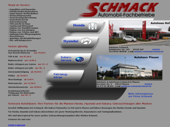 schmack.de website preview