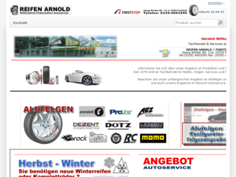 reifen-arnold.com website preview