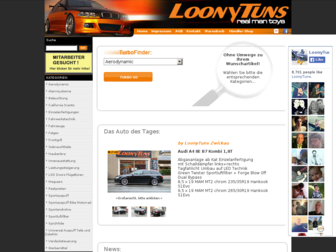 shop.loonytuns.de website preview