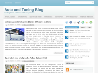 tuningblog.net website preview