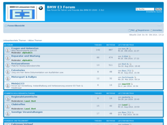bmw-e3-forum.de website preview