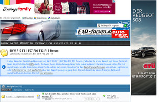 f10-forum.de website preview