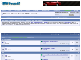 bmw-forum.at website preview