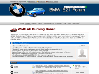 bmw-e21-forum.de website preview