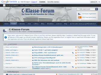 c-klasse-forum.de website preview