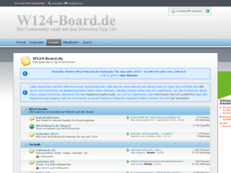 w124-board.de website preview