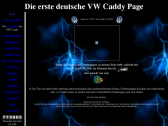 vw-caddy.de website preview