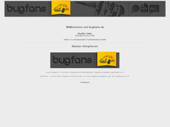 bugfans.de website preview