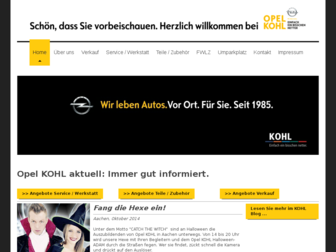 opel-kohl.de website preview