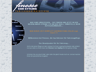 finesse-car-styling.de website preview