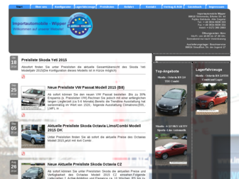 importautomobile.com website preview