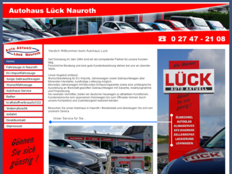 autohaus-lueck.de website preview