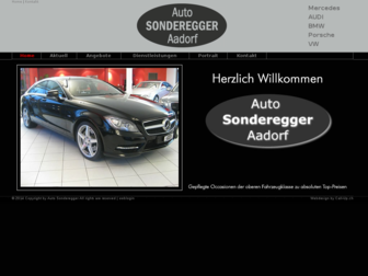 autosonderegger.ch website preview