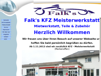 falks-kfz-teile.de website preview