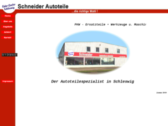 schneider-autoteile-schleswig.de website preview