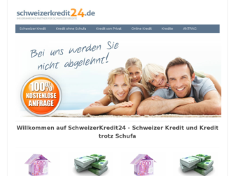 schweizerkredit24.de website preview