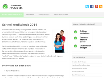 schnellkreditcheck.de website preview
