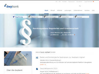 dwpbank.de website preview