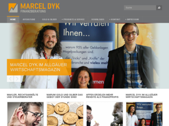 finanzberatung-dyk.de website preview