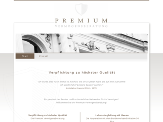 premium-vermoegensberatung.com website preview